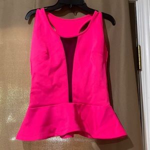 pink racerback dance costume